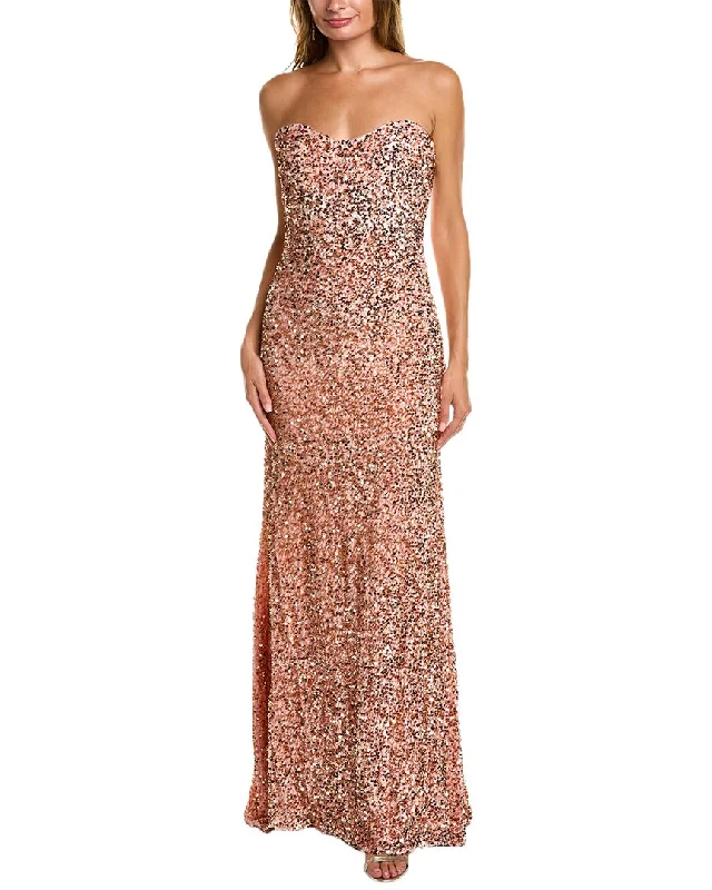 Bargain Bin chic wrap dressRene Ruiz Gown