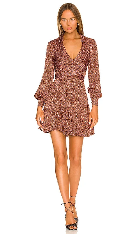 Major Savings FREE PEOPLE - IT TAKES TWO SLEEVE MINI IN NIGHT COMBO