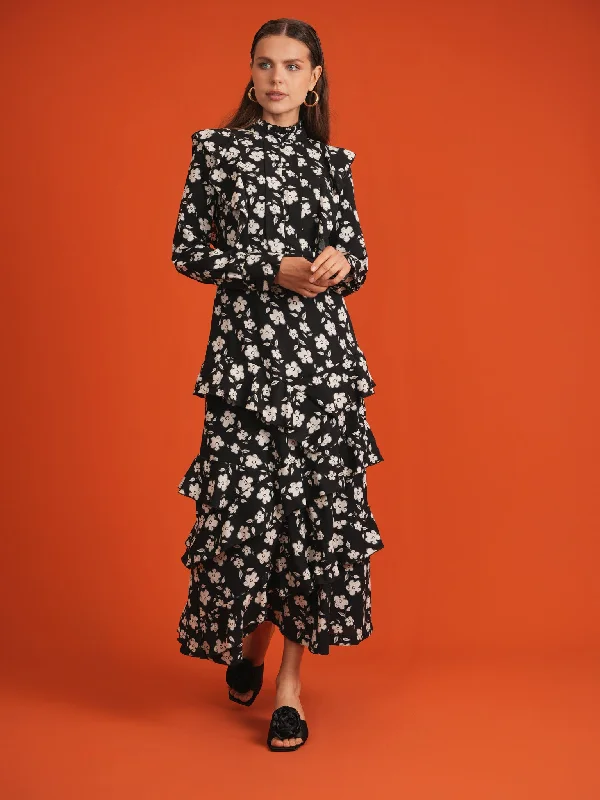 Best Deals Woven Floral Printed Dress