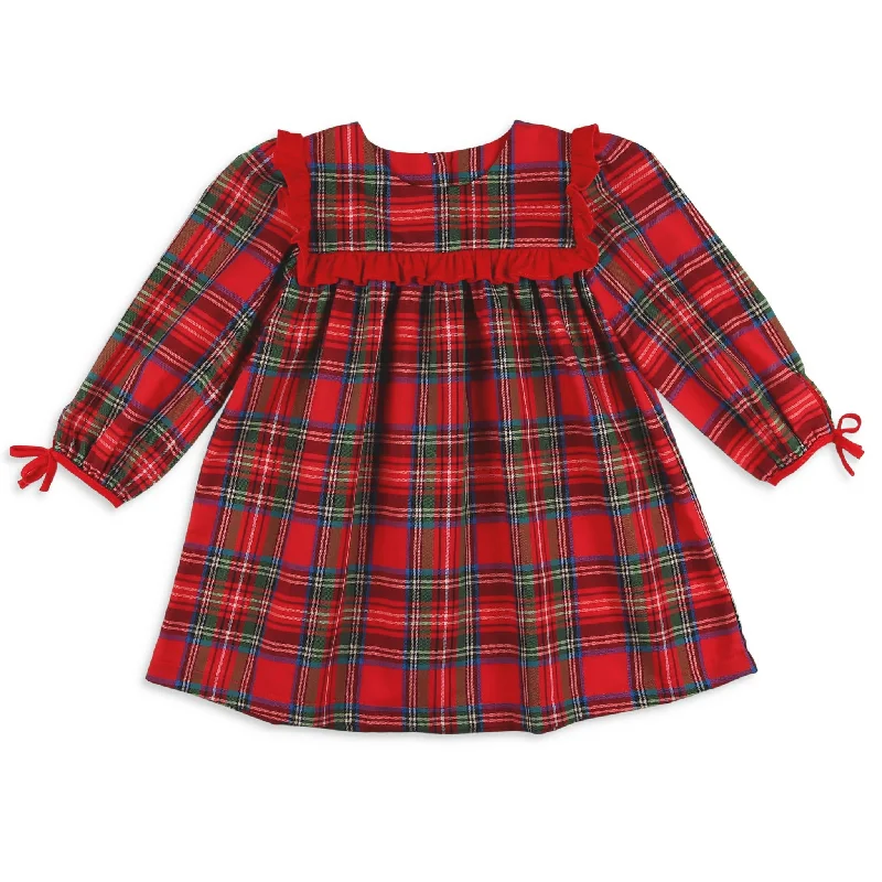 Flash Sale printed dressGirls Rebecca Dress - Stewart Plaid