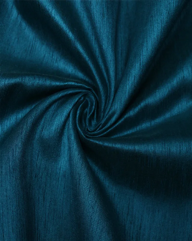 Mega Deal denim dressPlain Teal Poly Dupion Fabric