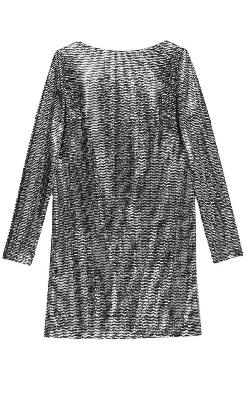 Holiday Sale floral dressMetallic Dotted Jersey  Dress