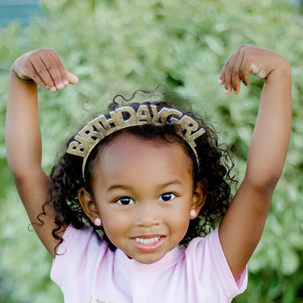 Overstock Sale backless dressBirthday Girl Headband
