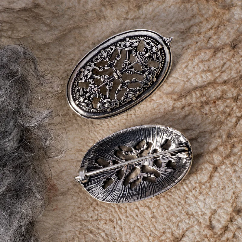 Best Bargains casual sports coatBorre Brooches, Silver