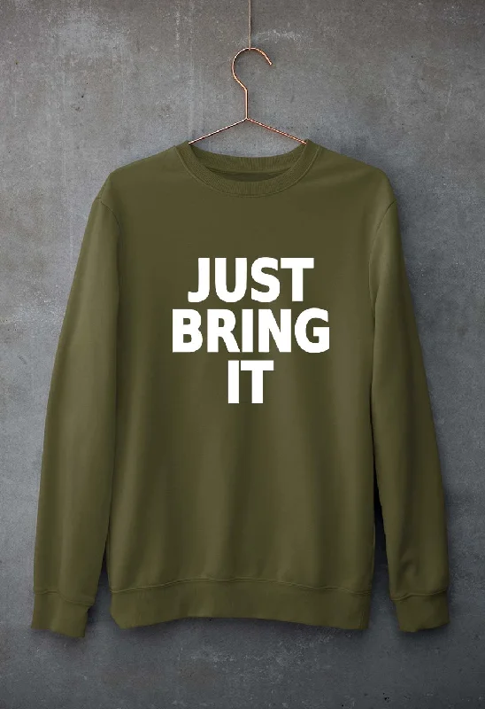 Savings Bonanza fashionable gym hoodieJust Bring IT Unisex Sweatshirt for Men/Women Savings Bonanza fashionable gym hoodieJust Bring IT Unisex Sweatshirt for Men/Women