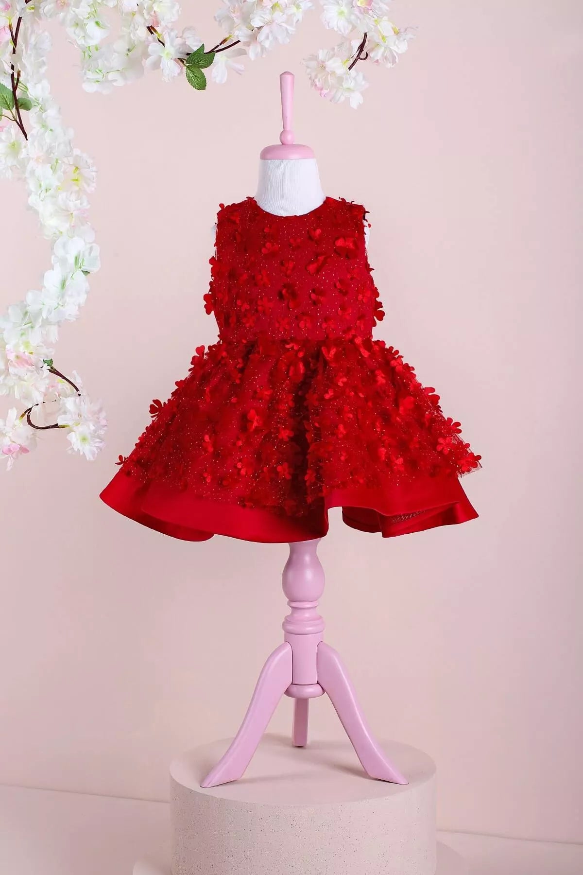 Deal Zone midi dressFiona Red Party Dress - Sleeveless