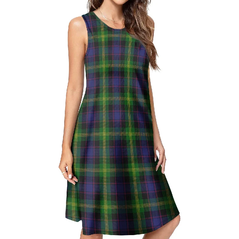 TIME-Limited Offer Watson Tartan Womens Casual Dresses
