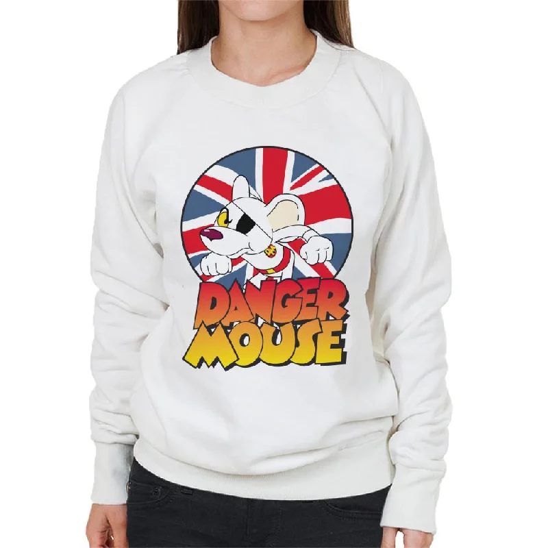 Massive Deals casual workout hoodieDanger Mouse Frowning Union Jack Women's Sweatshirt Massive Deals casual workout hoodieDanger Mouse Frowning Union Jack Women's Sweatshirt