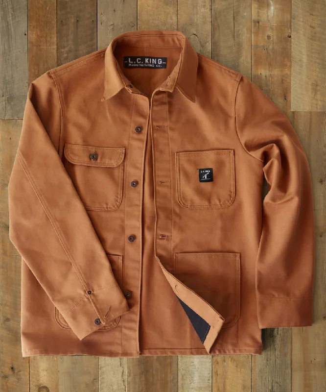 Savings Galore wool coatBrown Duck Chore Coat