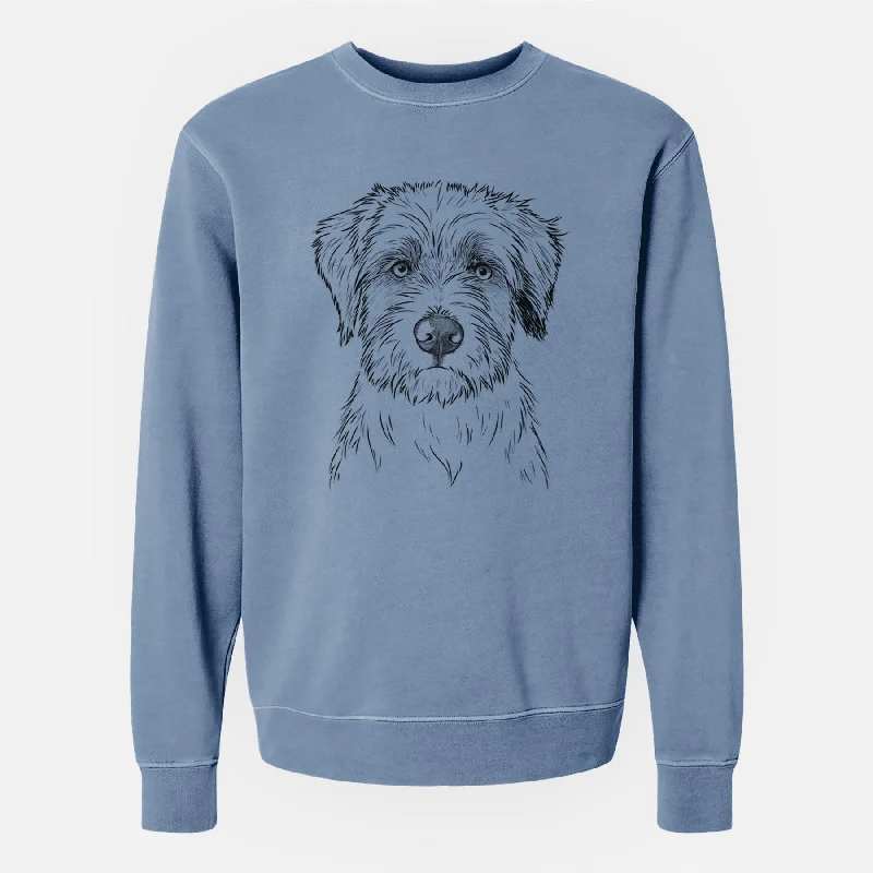 Clearance Items oversized sports sweatshirtBare Marek the Bernedoodle - Unisex Pigment Dyed Crew Sweatshirt Clearance Items oversized sports sweatshirtBare Marek the Bernedoodle - Unisex Pigment Dyed Crew Sweatshirt