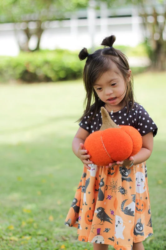 Discount Days evening dressSPOOKY HALLOWEEN CAT TWIRL DRESS