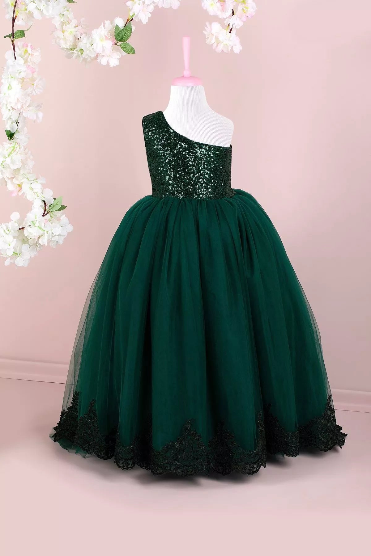 Act Now tiered dressLauren Green Party Dress