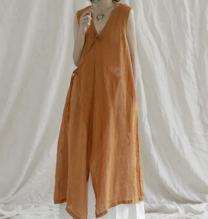 Fantastic Deals long sleeve dressLong Sleeveless Line Women Dress YM201229