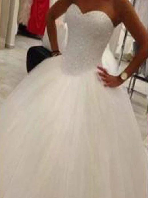 Big Savings Luxury Wedding Dresses Sweetheart Ball Gown Floor-length Sequins Bridal Gown JKW115 Big Savings Luxury Wedding Dresses Sweetheart Ball Gown Floor-length Sequins Bridal Gown JKW115