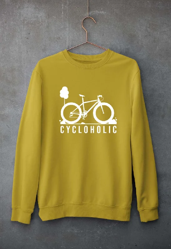 YEAR-End Clearance graphic gym sweatshirtCycloholic Unisex Sweatshirt for Men/Women