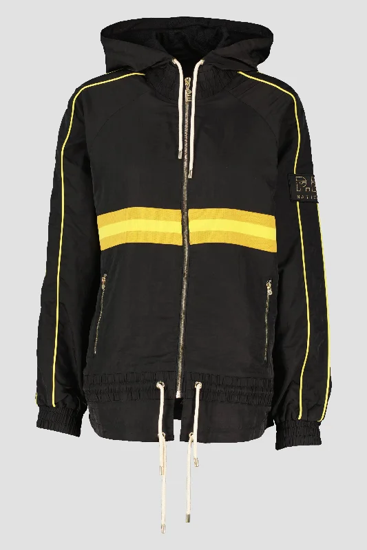 Season Finale Sale vintage coatWomen's P.E Nation Ricochet Mandown Black Jacket