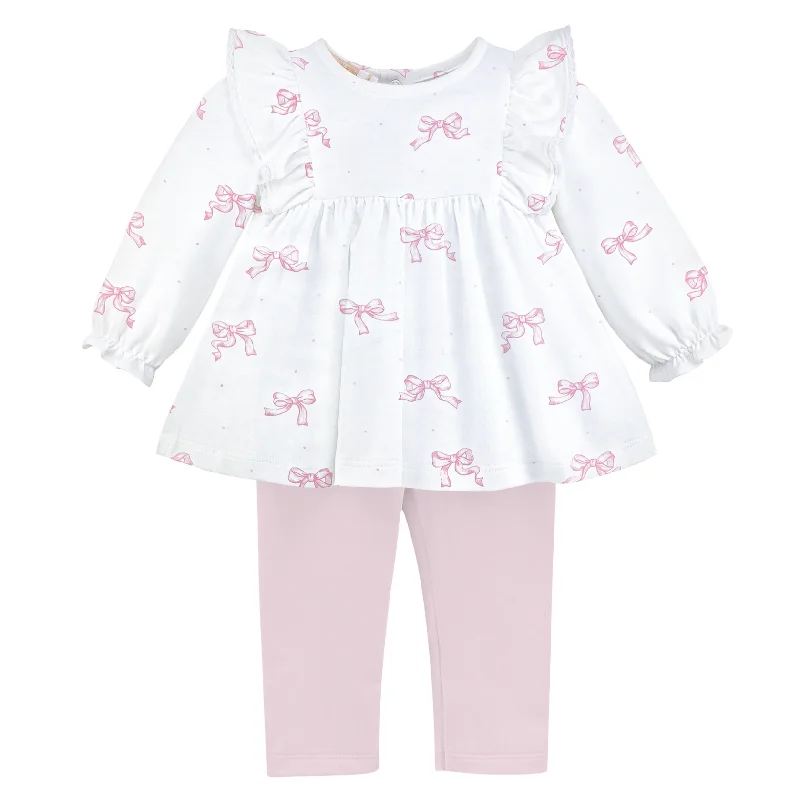 Midnight Madness statement dressPretty Bows Leggings Set