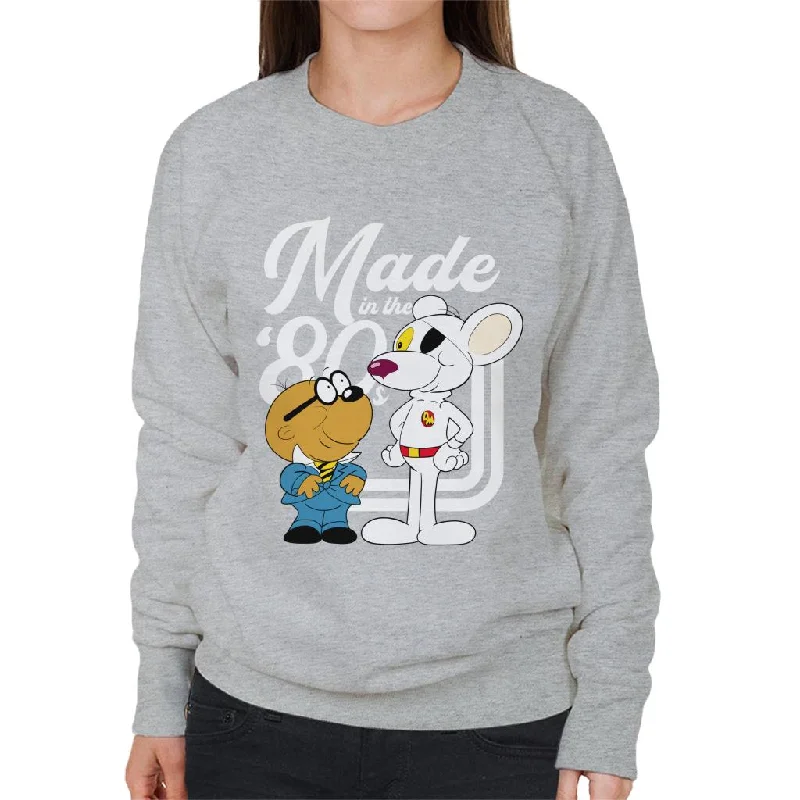Huge Savings long-sleeve athletic hoodieDanger Mouse Made In The 80s Women's Sweatshirt