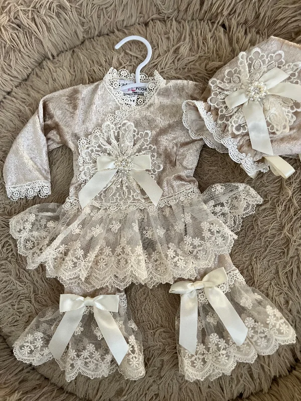 Best Deals form-fitting dressAntique Velvet Set