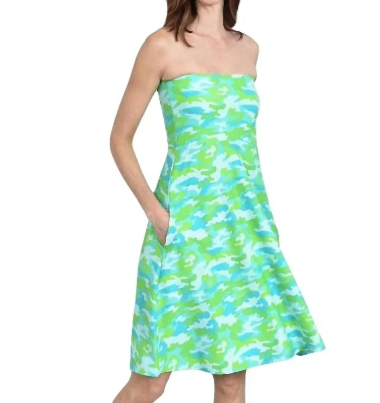 Mega Deal formal dressLaguna Dress In Mint Camo