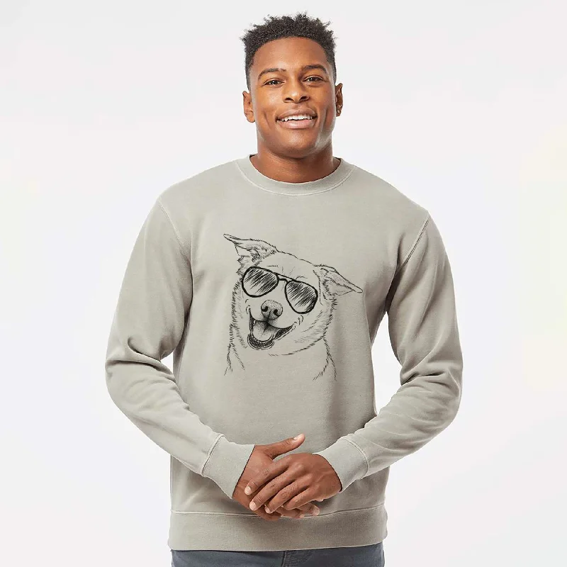 Major Savings stylish athletic hoodieAviator Jazz the Lab Mix - Unisex Pigment Dyed Crew Sweatshirt Major Savings stylish athletic hoodieAviator Jazz the Lab Mix - Unisex Pigment Dyed Crew Sweatshirt